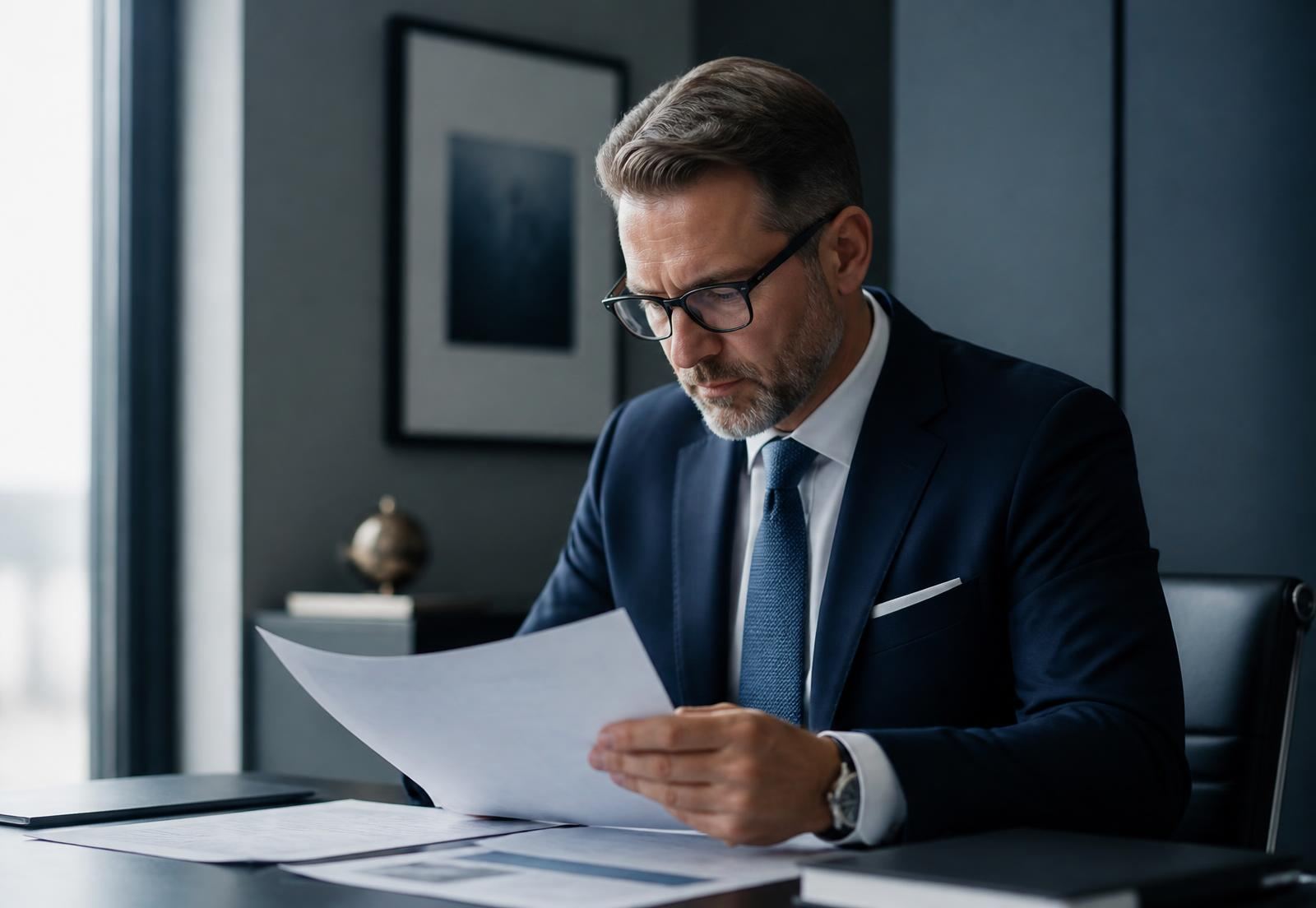 Investment professionals reviewing deal opportunities on a laptop